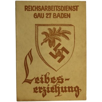 Achievement ID for RAD serviceman in Reichsarbeitsdienst GAU 27. Espenlaub militaria